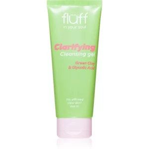 Fluff Clarifying gel detergente viso con argilla 100 ml