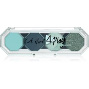 L.A. Girl Cosmetics 4 Play palette di ombretti colore All Nighter 3.2 g