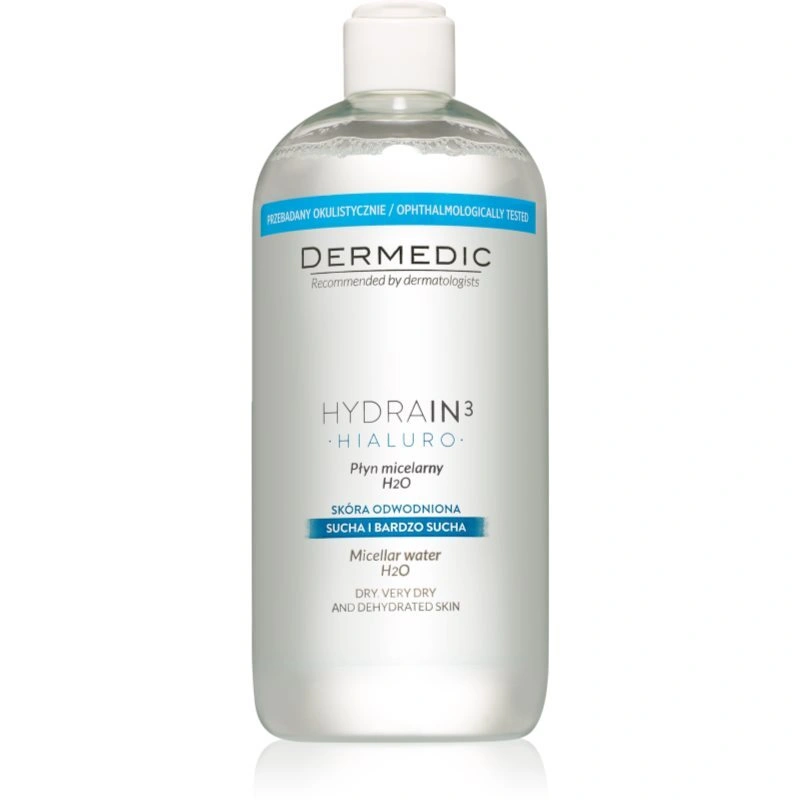 Dermedic Hydrain3 Hialuro acqua micellare 500 ml