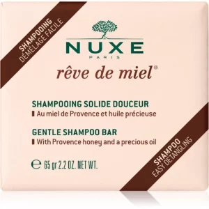 Nuxe Rêve de Miel Gentle Shampoo Bar shampoo naturale per capelli brillanti e morbidi 65 g