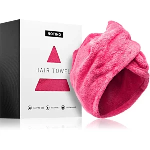 Notino Spa Collection Hair Towel asciugamano per capelli Pink 1 pz