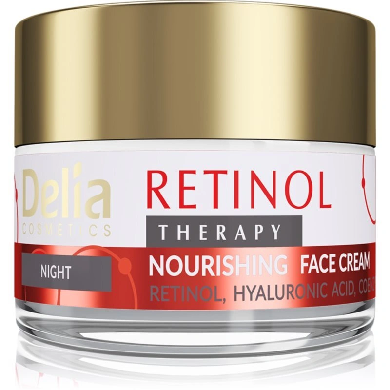 Delia Cosmetics Retinol Therapy crema nutriente notte 50 ml