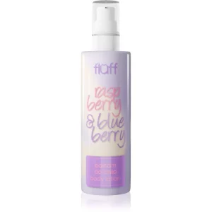 Fluff Blueberry & Raspberry latte corpo 160 ml