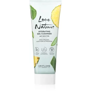 Oriflame Love Nature Organic Aloe Vera & Pineapple gel detergente idratante 125 ml