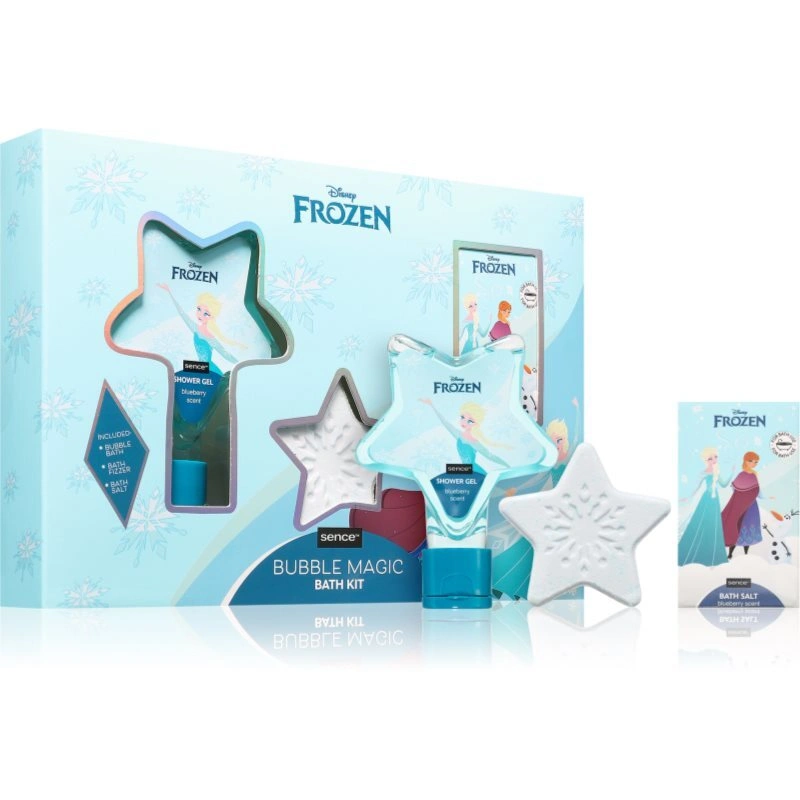 Disney Frozen Bubble Magic set per il bagno per bambini