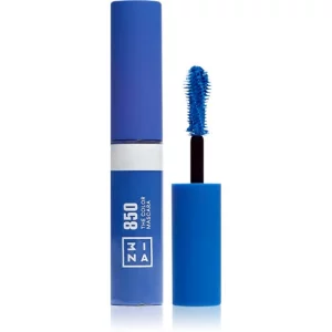 3INA The Color Mascara Mini mascara colore 850 - Blue 5,5 ml