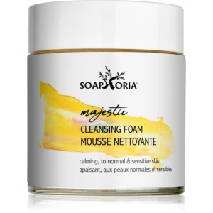 Soaphoria Care Majestic Cleansing Foam mousse detergente idratante e lenitiva per pelli sensibili 100 ml