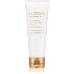 Missha Super Aqua Cell Renew Snail mousse detergente con estratto di bava di lumaca 100 ml