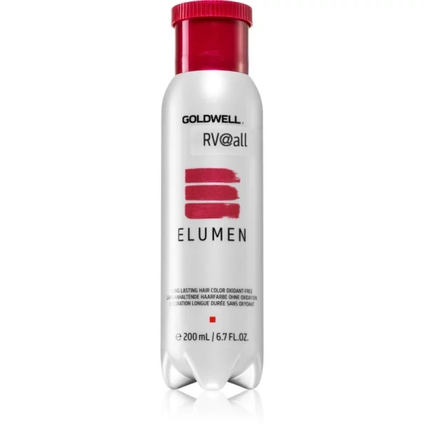 Goldwell Elumen Long Lasting Hair Color Oxidant-Free tinta lavabile per capelli RV@ALL 200 ml