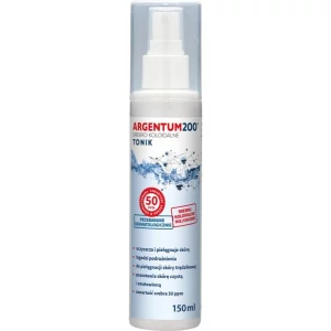 Aura Herbals Argentum 200 Collodial Silver 50 ppm lozione tonica detergente con argento colloidale 150 ml