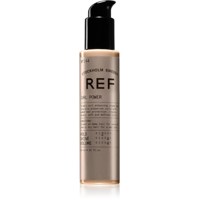 REF Curl Power crema per capelli per l'elasticità dei capelli mossi 125 ml