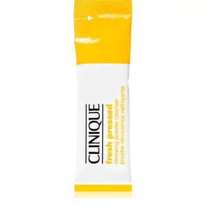 Clinique Fresh Pressed™ Renewing Powder Cleanser with Pure Vitamin C polvere detergente ed esfoliante per il viso con vitamina C 28x0,5 g