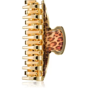 Janeke Hair-Clip Leopard Pinza per capelli 9,5x3,5 cm 1 pz