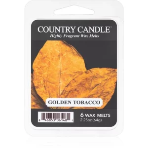 Country Candle Golden Tobacco cera per lampada aromatica 64 g
