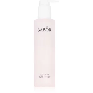 BABOR Cleansing Soothing lozione tonica viso con acqua di rose 200 ml