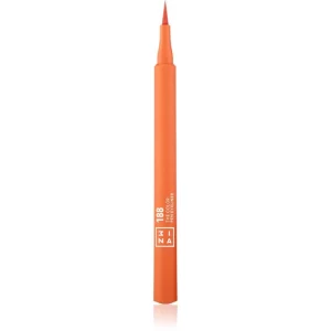 3INA The Color Pen Eyeliner eyeliner in pennarello colore 188 - Orange 1 ml