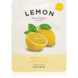 It´s Skin The Fresh Mask Lemon maschera viso illuminante in tessuto 18 g