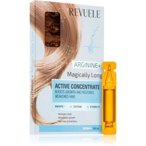 Revuele Active Concentrate Arginine+ fiala per stimolare la crescita e rinforzare i capelli dalle radici 8x5 ml