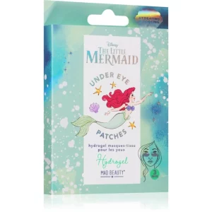 Mad Beauty The Little Mermaid maschera idratante e illuminante per il contorno occhi 3x2 pz