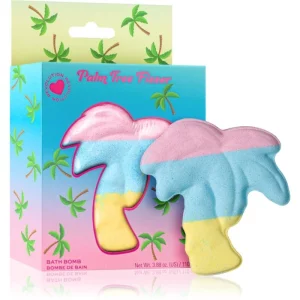 I Heart Revolution Bath Fizzer Palm Tree bomba da bagno con profumazione Sweet Tropical 110 g