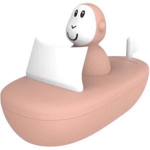 Matchstick Monkey Endless Bathtime Fun Boat Set giocattolo acquatico Dusty Pink 2 pz