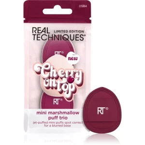 Real Techniques Cherry On Top Mini Marshmallow Puff Trio spugnetta per fondotinta