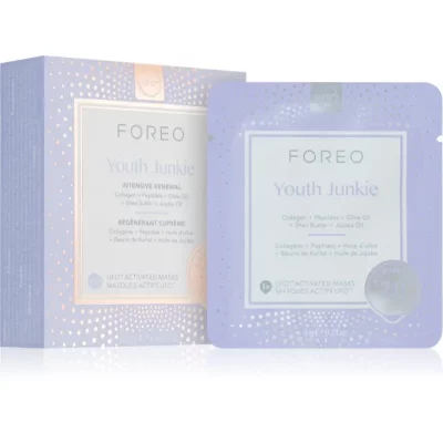 FOREO UFO™ Youth Junkie maseczka do twarzy przeciw starzeniu się 6 szt.