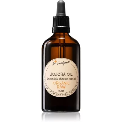 Dr. Feelgood BIO and RAW olejek z jojoby do wszystkich rodzajów skóry, też wrażliwej 100 ml