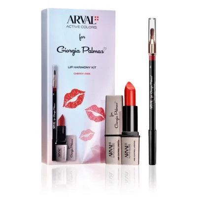 Arval THE LIP HARMONY KIT Cherry Kiss zestaw do makijażu dla kobiet