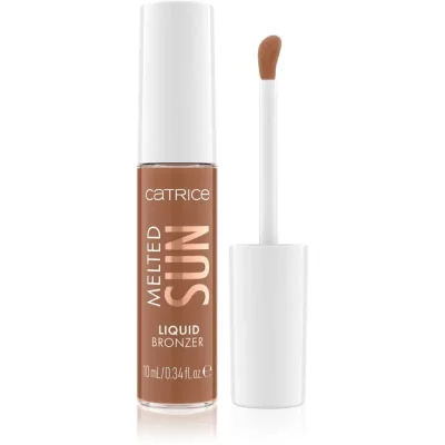 Catrice Melted Sun bronzer w płynie z matowym wykończeniem odcień 025 Beach Please 10 ml