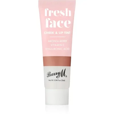 Barry M Fresh Face róż w płynie i błyszczyk do ust odcień Caramel Kiss 10 ml