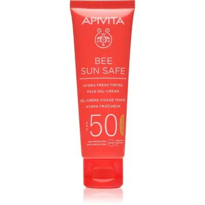 Apivita Bee Sun Safe Hydra Face Tinted Gel-Cream SPF50 tonujący krem-żel SPF 50 50 ml