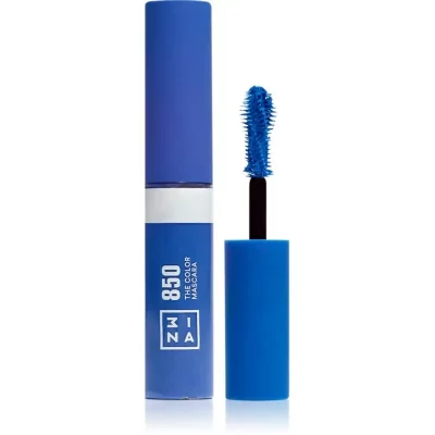 3INA The Color Mascara Mini tusz do rzęs odcień 850 - Blue 5,5 ml