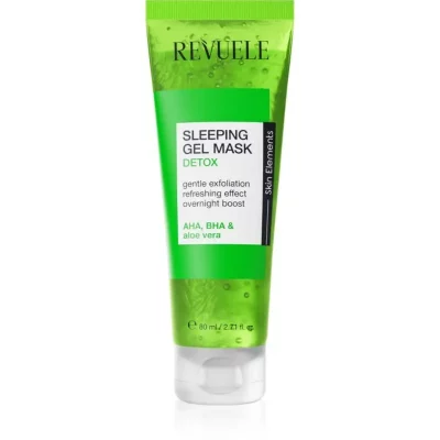 Revuele Sleeping Gel Mask Detox detoksykująca maseczka do twarzy na noc 80 ml