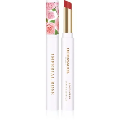 Dermacol Imperial Rose szminka matowa z różanym aromatem odcień 04 1,6 g