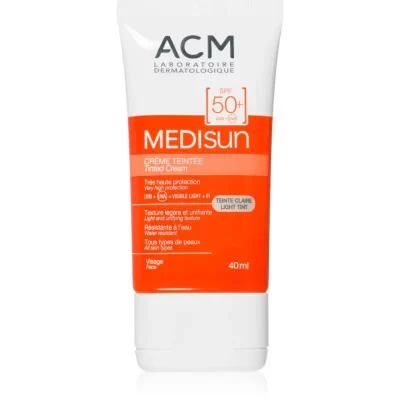 ACM Medisun krem ochronny SPF 50+ odcień Light 40 ml