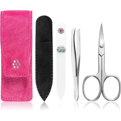 DuKaS Premium Line Solingen 874 zestaw do manicure opakowanie podróżne Rose