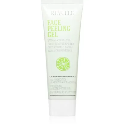 Revuele Face Peeling Gel AHA Fruit Acids oczyszczający peeling do twarzy przeciw zaskórnikom 80 ml