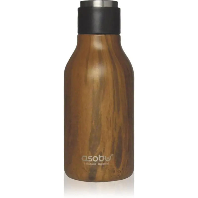 Asobu Urban butelka termiczna kolor Wood 460 ml