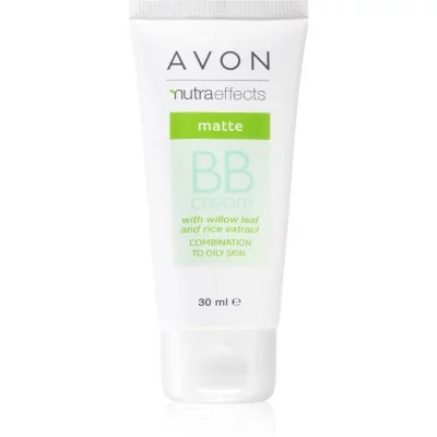 Avon Nutra Effects Matte matujący krem BB 5 in 1 odcień Light 30 ml