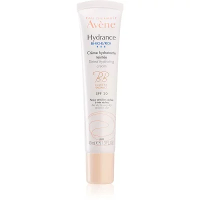 Avène Hydrance BB Rich Tinted Hydrating Cream tonujący krem nawilżający SPF 30 40 ml