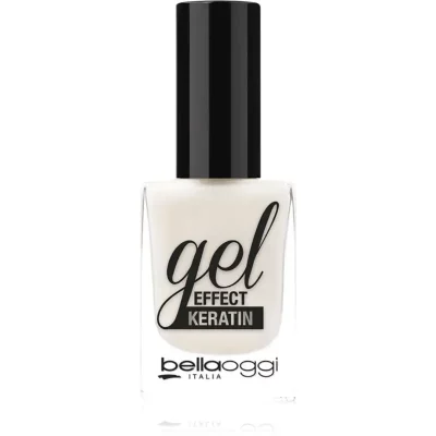 bellaoggi Gel Effect Keratin Nail Polish lakier do paznokci odcień White Angel 10 ml