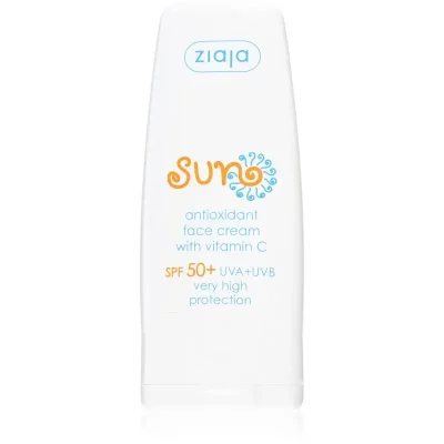 Ziaja Sopot Sun
 antyoksydacyjny krem do twarzy z witaminą C SPF 50+ 50 ml