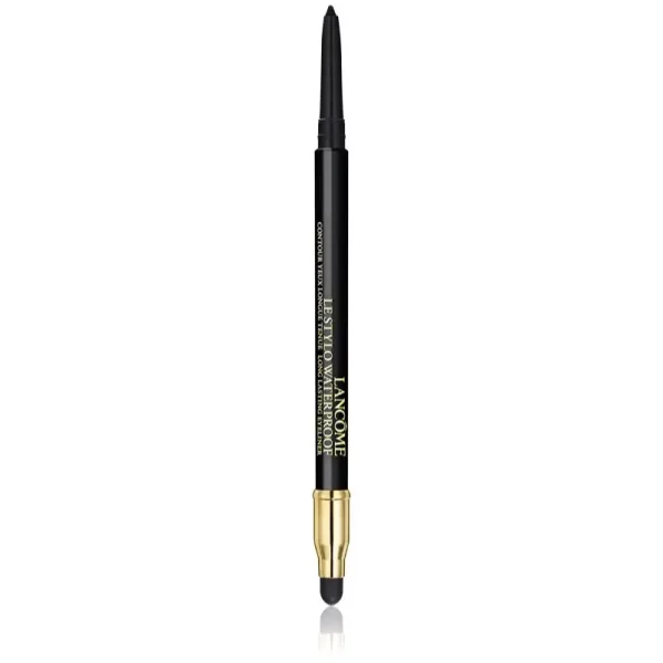 Lancôme Le Stylo Waterproof wysoko napigmentowana wodoodporna kredka do oczu odcień 02 Noir Intense 0.35 g