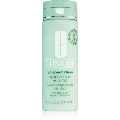 Clinique Liquid Facial Soap Extra-Mild mydło w płynie do skóry suchej i bardzo suchej 200 ml
