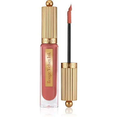 Bourjois Rouge Velvet Ink szminka w płynie z matowym wykończeniem odcień 06 Rose & Merveille 3.5 ml