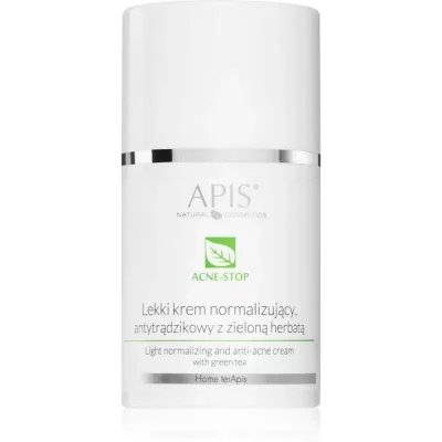Apis Natural Cosmetics Acne-Stop Home TerApis lekki krem przeciwtrądzikowy regulujący produkcję sebum 50 ml