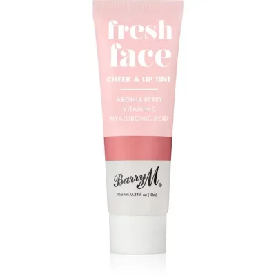 Barry M Fresh Face róż w płynie i błyszczyk do ust odcień Summer Rose 10 ml