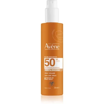 Avène Sun Care Spray 100% Invisible spray ochronny do opalania SPF 50 200 ml