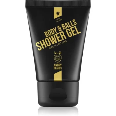 Angry Beards Jack Saloon Shower Gel nawilżający żel pod prysznic dla mężczyzn 50 ml